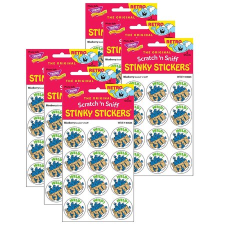 TREND Wild/Blueberry Scented Stickers, 144PK T83624